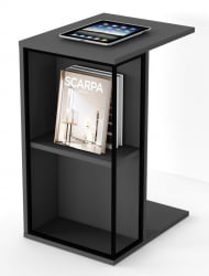 Стол приставной Ситй графит / City