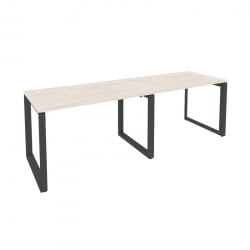 Рабочая станция на О-образном м/к ОНИКС О.МО-РС-2.2.7 Денвер Светлый/Антрацит / ONIX O.MO-RS-2.2.7