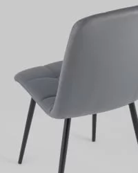 Стул Оливер экокожа Серый / Oliver