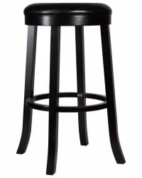 Круглый барный табурет ДОБРИН БОБ БАР Черный / DOBRIN BOB BAR