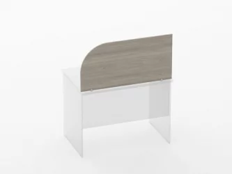 Офисная перегородка Твин 15.13.10 Дуб Сантана светлый / Twin