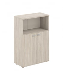 Шкаф средний с нишей Сигма СГ.843.ОЛ.ОЛ Дуб светлый / Sigma SG.843.OL.OL