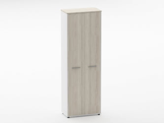 Шкаф для одежды 5 широкий Дека 10.23.301 Дуб Сантана светлый/Белый / Deka