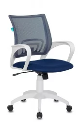 Кресло офисное Бюрократ CХ-В695Н/ДБ/ТВ-10Н Темно-синий / CH-W695N/DB/TW-10N