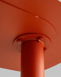 Журнальный столик Еанна Л металл красный / Eanna L