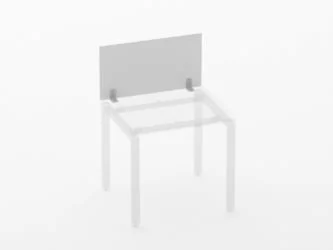 Офисная перегородка Дека 8.12.08 Белый (без крепления) / Deka