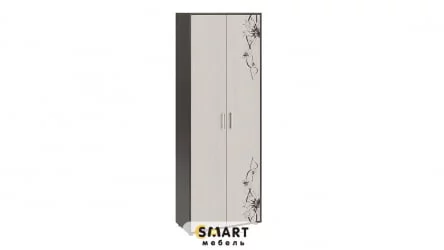 Шкаф комбинированный Витра тип 1 Венге Цаво Дуб Белфорт с рисунком