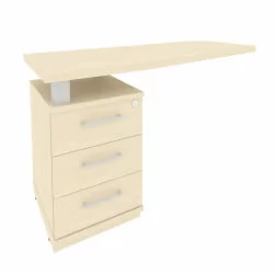 Тумба приставная Фирст КТП-2 (Л) Клен / First KTP-2 (L)