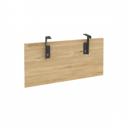 Царга для стола на металлокаркасе ОНИКС О.М-CС-0 Тиквуд Светлый/Антрацит / ONIX O.M-CS-0