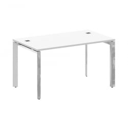 Стол рабочий руководителя на П-образном м/к ОНИКС ДИРЕCТ ЛУКС М-О.МП-СРР-3.8 Белый бриллиант / ONIX DIRECT LUX M-O.MP-SRR-3.8