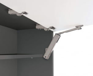 Шкаф над вытяжкой с откидной системой Грейс 105.14 Оникс Кубанит