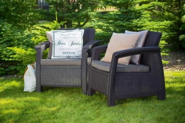 Зона отдыха Корфу дуо Черный / Corfu duo