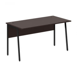 Стол рабочий ИМАГО Плус СП-3П Венге Магия Черный / IMAGO Plus СП-3P