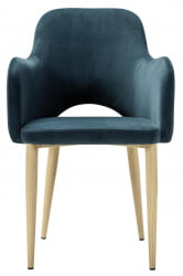 Кресло Ледгер К Диаг блуе/нат.дуб / Ledger Diag blue/нат.дуб