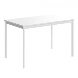 Стол прямой ИМАГО-С СП-2С белый белый полуматовый / IMAGO-S СП-2S