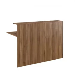 Элемент ресепшн прямой САЛ31090203 Орех / SAL31090203