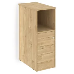 Тумба 5 ящиков ТИП-ОН завершающая, левая ОНИКС О.Р-ТВ-5ТИП(Л) Тиквуд светлый / TIP-ON ONIX O.R-TV-5TIP(L)