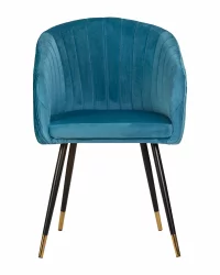 Стул обеденный ДОБРИН МАРЙ Морская волна велюр 1922-7 / DOBRIN MARY