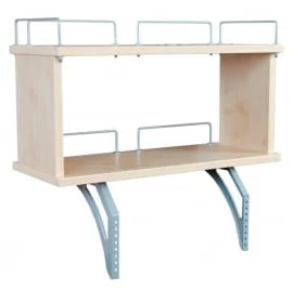 Полка в детскую Полка_зз 1/600 (Полка_зз 7/600) Клен Серый / Polka_zz (Polka_zz