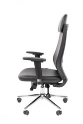 Офисное кресло CХАИРМАН 500 ЛЮКС (ЛУКС) ЭКО экокожа Черный / CHAIRMAN (LUX)