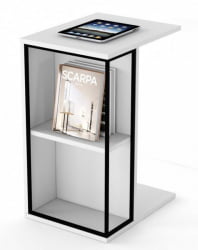 Стол приставной Ситй белый / City