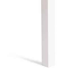 Обеденный комплект Хадсон (стол + 4 стула)/ Худсон Дининг Сет (мод.0102) МДФ/тополь/меламин, стол: 118х74х73 см, стул: 42,5кс46,5кс93,5 см, Вхите (белый) / Hudson Dining Set (mod.0102) 42,5x46,5x93,5 White