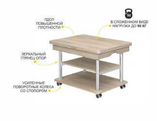 Стол-трансформер Агат-22.2 Кронберг