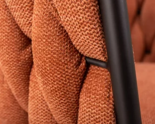 Стул обеденный ДОБРИН МАТИЛДЭ Оранжевая ткань ЛАР 275-27 / DOBRIN MATILDA LAR