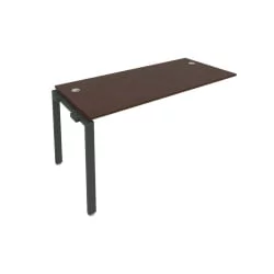 Проходной наборный элемент рабочей станции Метал Сйстем Б.ПРС-СП-1.4 Венге/Антрацит / Metal System