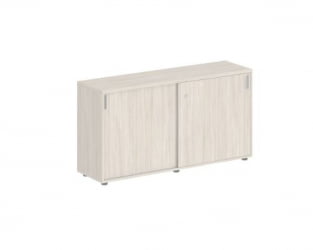 Шкаф-купе низкий с замком Сигма СГ.703.ОЛ.ОЛ Дуб светлый / Sigma SG.703.OL.OL