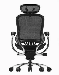 Кресло руководителя ЕЧаир-ПИCАССО-Е 322023 Черное / EChair-PICASSO-E