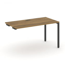 Стол приставка к опорным тумбам/шкафам CОНCЕПТ CН.ОСПР-004 Сандал Янтарный Антрацит / CONCEPT CN.OSPR-004