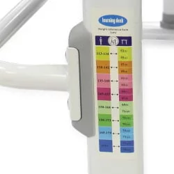 Детский стол со стульчиками РИФФОРМА СЕТ-10 Белый Серый / RIFFORMA SET-10