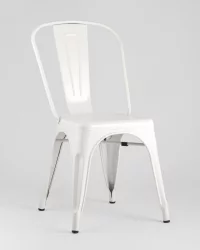 Стул ТОЛИКС с высокой спинкой Белый матовый / TOLIX