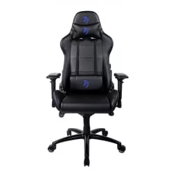 Геймерское кресло Ароззи Верона Сигнатуре Блаcк ПУ Блуе Лого / Arozzi Verona Signature Black PU Blue Logo