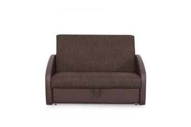 Диван-кровать Оливер 1 Стандарт Мистик куба коричневый Домус шоколад