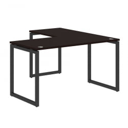 Стол угловой левый КСТЕН-К КСКCТ 1415 Л Легно темный Антрацит / XTEN-Q XQCT L