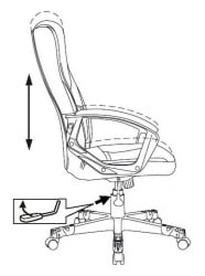 Кресло игровое Зомбие 10 Вхите / Zombie White