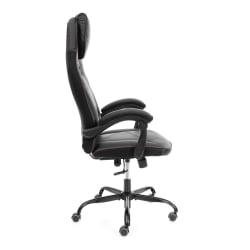 Кресло Арена металБЛ кож/зам, черный/черный карбон, 36-6/карбон черный / Arena metalBL