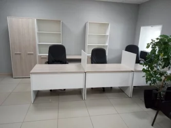 Офисная перегородка Дека 8.12.07 Белый (без крепления) / Deka