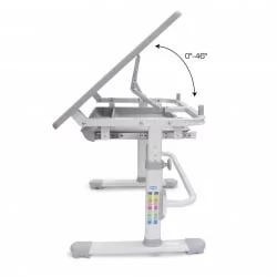 Детский стол со стульчиками РИФФОРМА СЕТ-10 Белый Серый / RIFFORMA SET-10