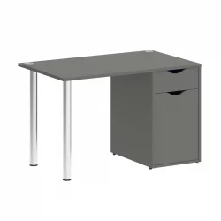 Стол письменный ХОМЕ ОФФИCЕ ВР.СП-3-118.1 Металлик / HOME OFFICE VR.SP-3-118.1