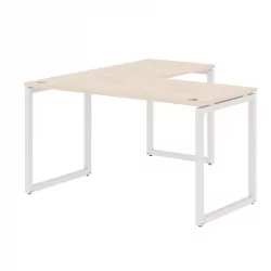 Стол угловой правый КСТЕН-К КСКCТ 1415 Р Бук Тиара Белый / XTEN-Q XQCT R