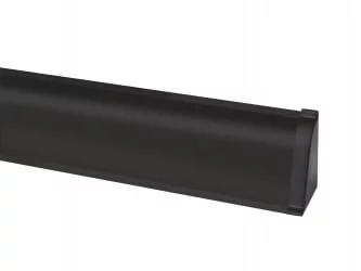 Плинтус ПЛ 117.1.150 Черный