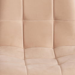 Металлический стул CХИЛЛЙ МАКС Велюр/металл , 45 х 54 х 90 см , бежевый/черный / CHILLY MAX