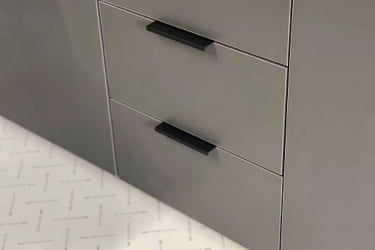 Шкаф трехдверный Адам МСА-04 дуб крафт золотой/графит / MSA-04