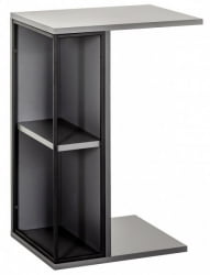 Стол приставной Ситй графит / City