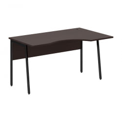 Стол эргономичный правый ИМАГО Плус СА-2П(Пр) Венге Магия Черный / IMAGO Plus СА-2P(Пр)