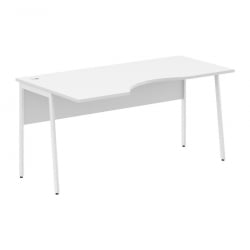 Стол эргономичный левый ИМАГО Плус СА-1П(Л) Белый / IMAGO Plus СА-1P(Л)