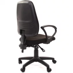 Кресло ЕЧаир-318 АЛ 506143 Черное / EChair-318 AL
